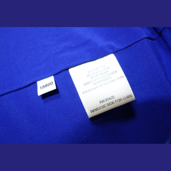 Cluny Royal Blue Paneled Tank Dress - Size 6 - Picture 14 of 15